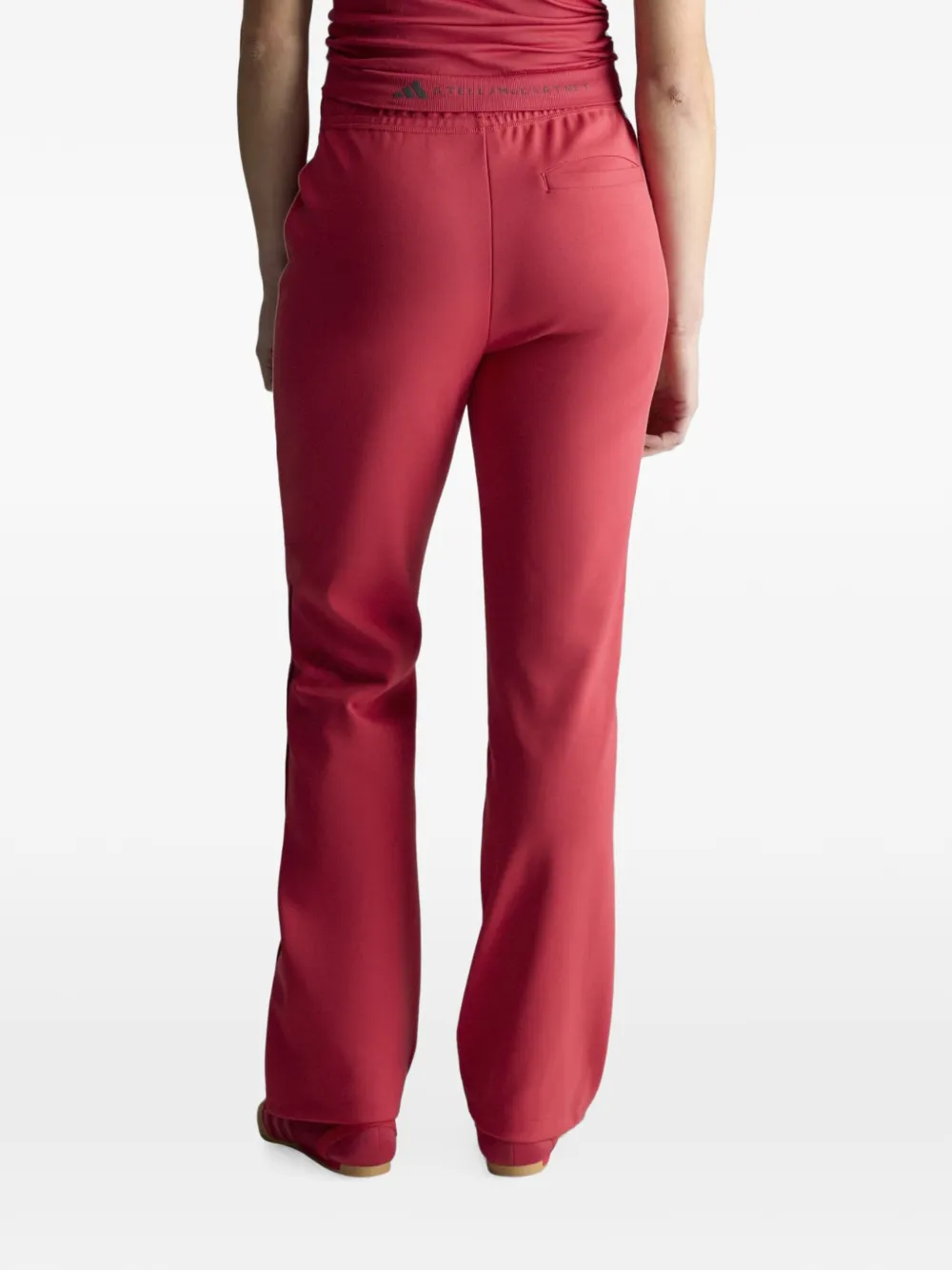 adidas by Stella McCartney Gebreide trainingsbroek Rood
