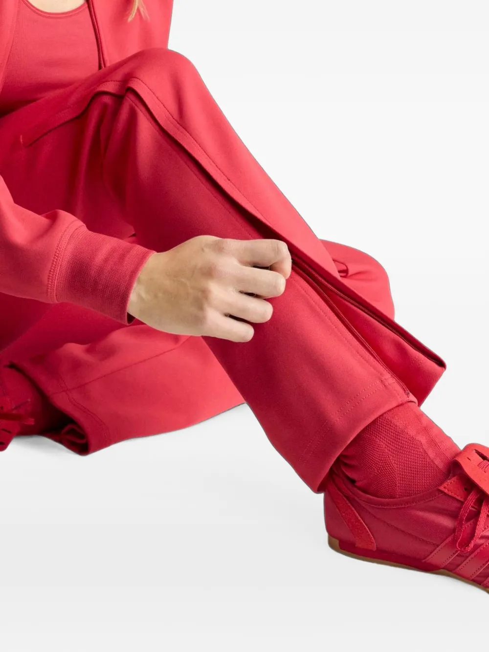 adidas by Stella McCartney Gebreide trainingsbroek Rood
