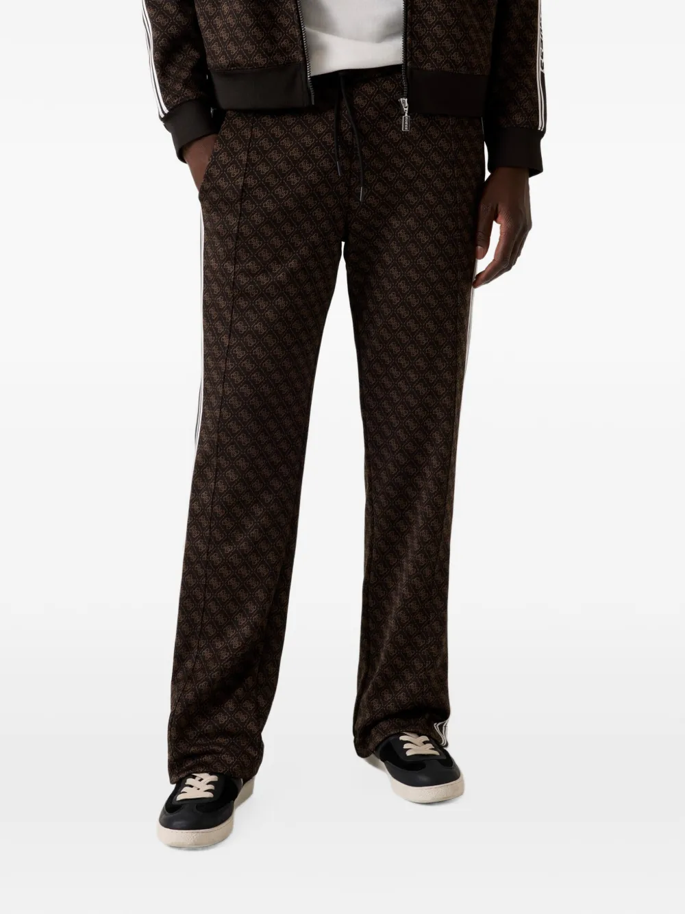 GUESS USA straight-leg sweatpants - Braun