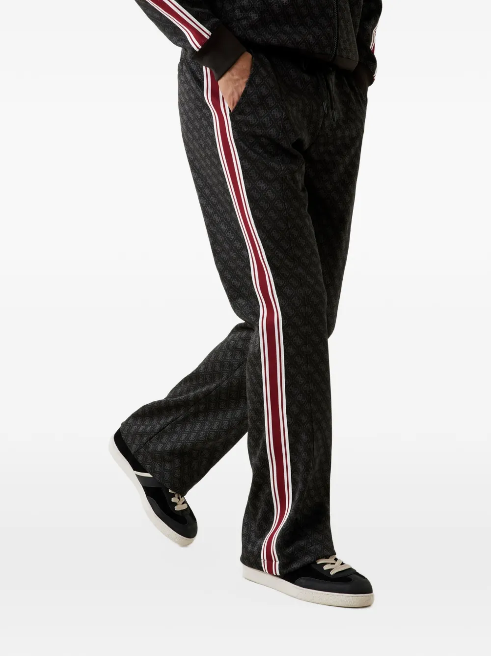 GUESS USA straight-leg sweatpants - Schwarz