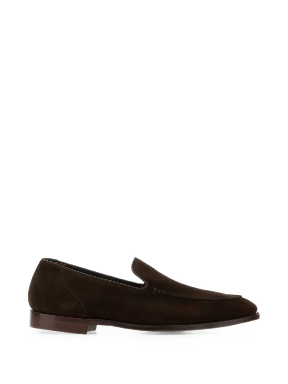Crockett & Jones Salcombre 2 suede loafers - Marrone