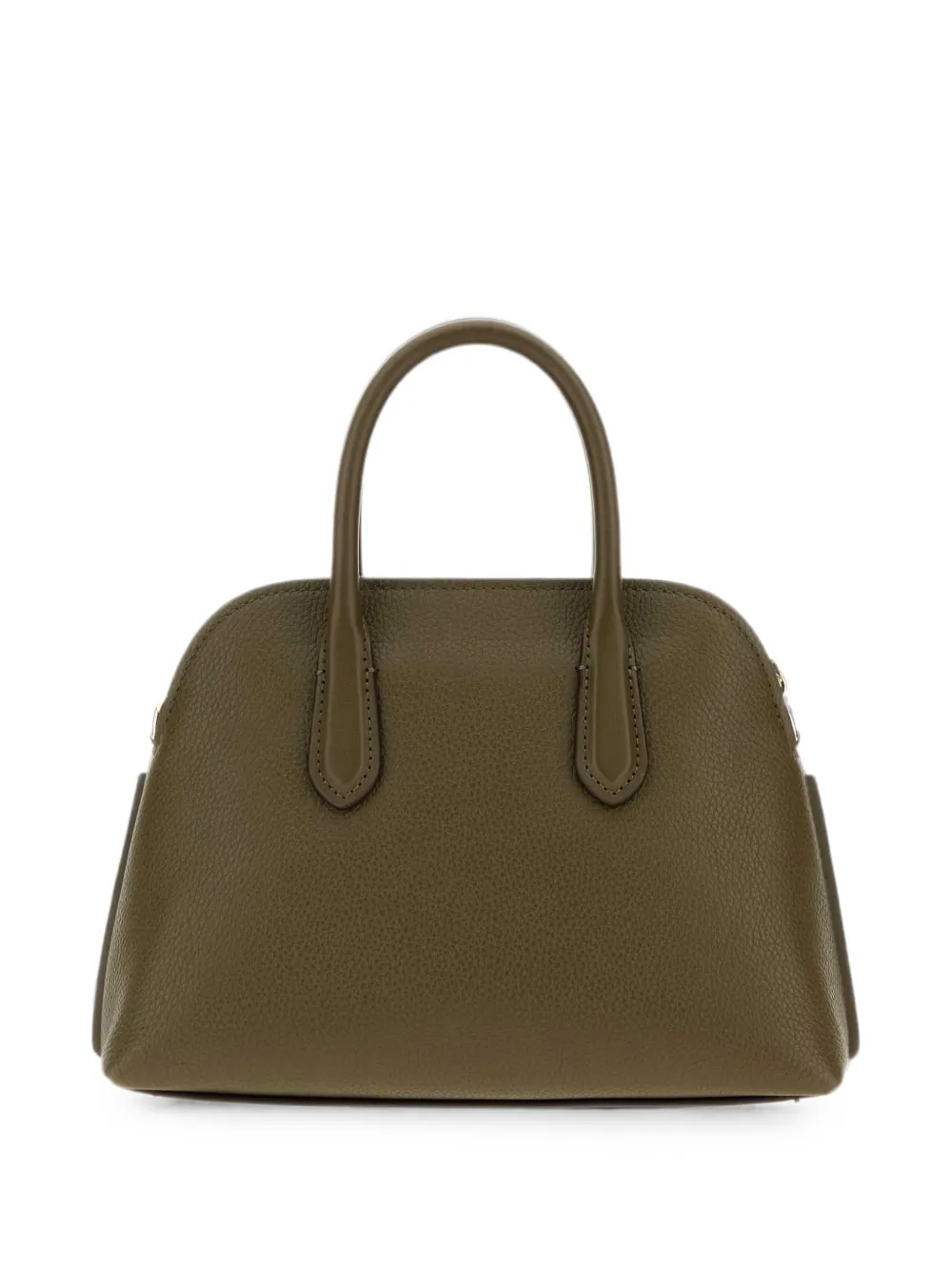 Michael Kors Freddie dome-shaped leather tote bag Groen