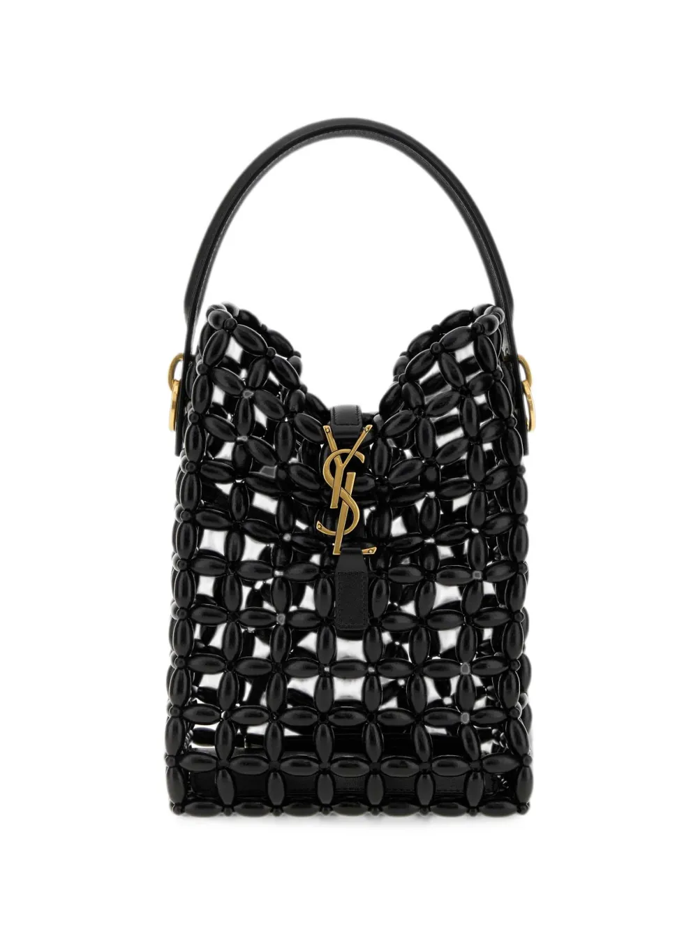 Saint Laurent Le 37 beaded tote bag - Nero