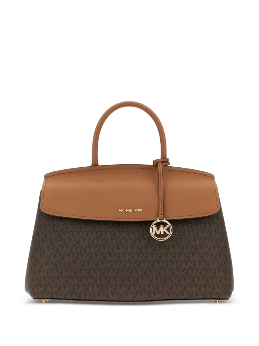 Michael Kors Hamilton logo-print monogram-pattern tote bag Bruin