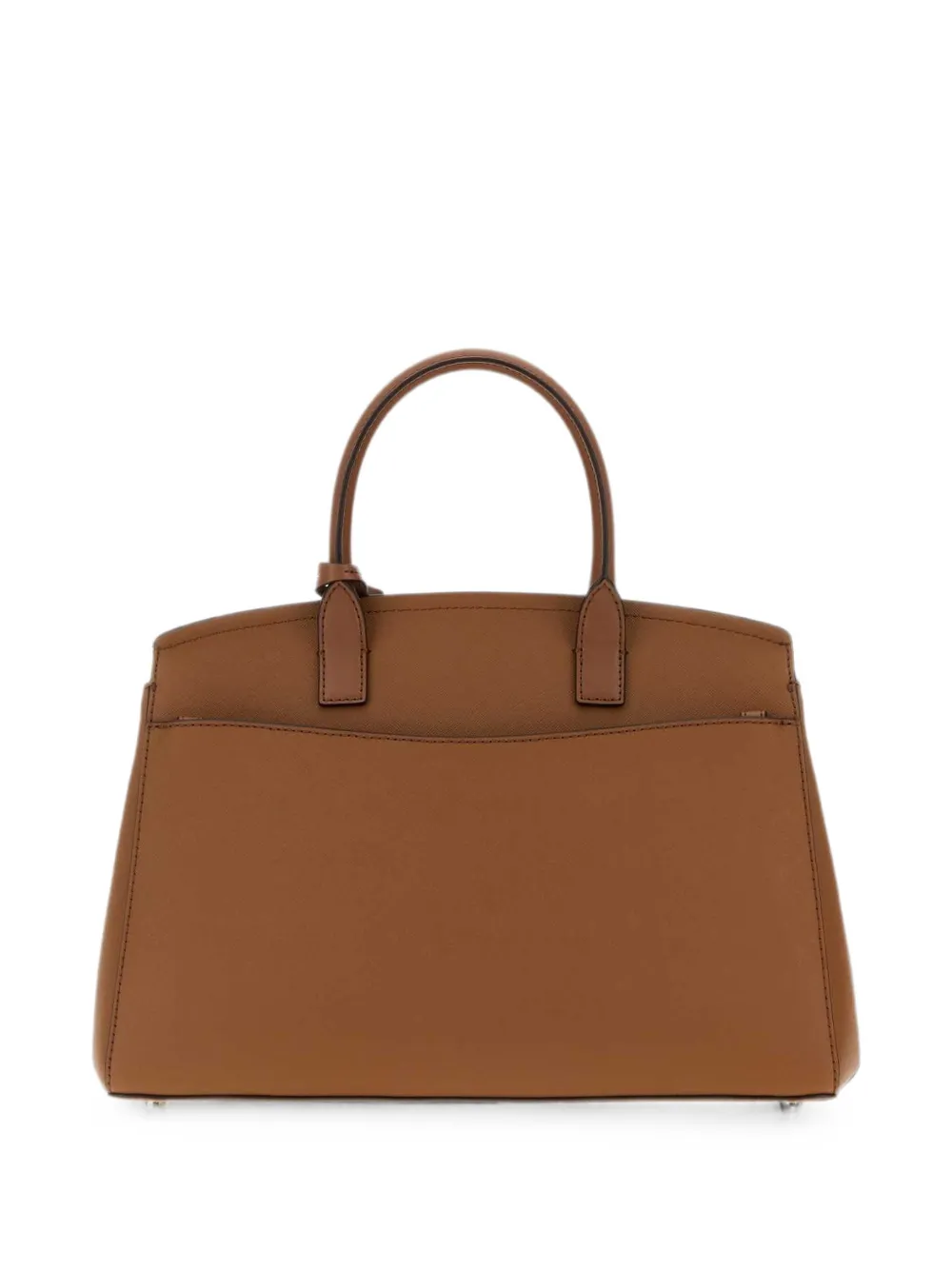 Michael Kors Hamilton logo-plaque leather tote bag Bruin