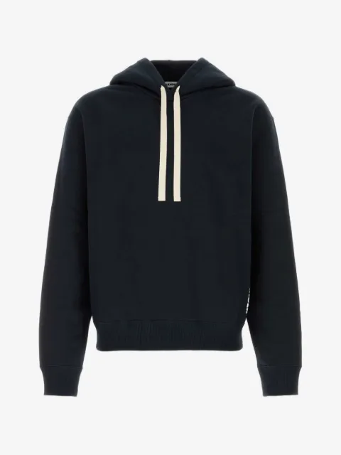 Jil Sander Moletom com capuz e cordão de ajuste