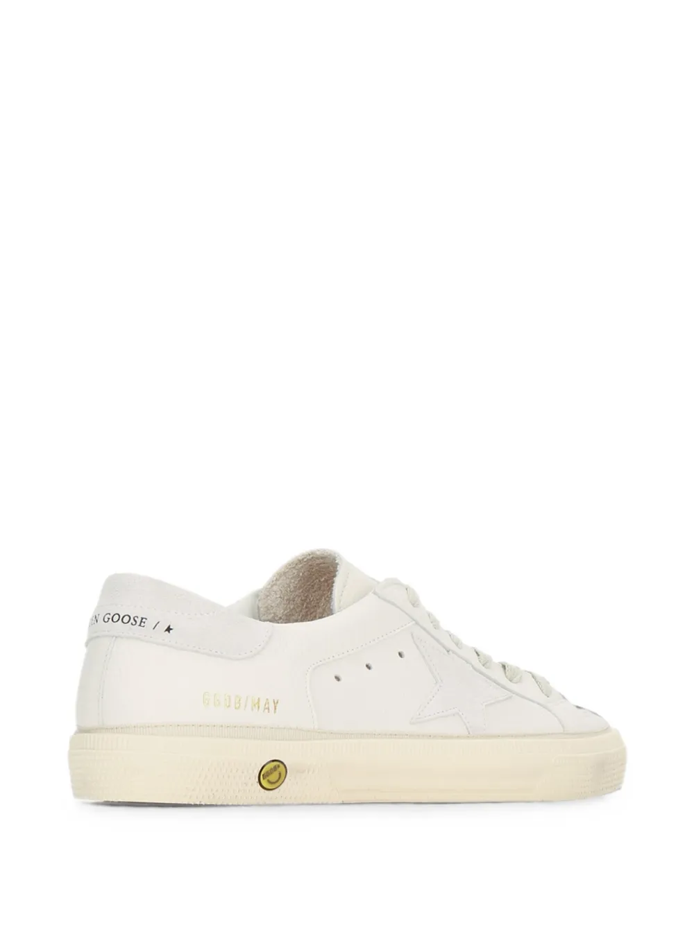 Golden Goose May star-patch sneakers Wit