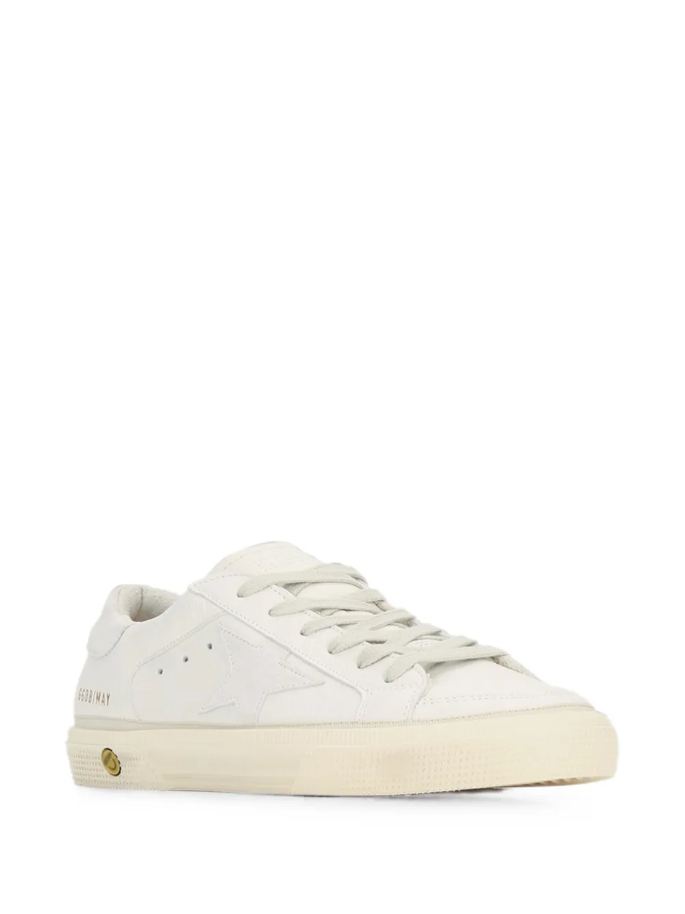 Golden Goose May star-patch sneakers Wit