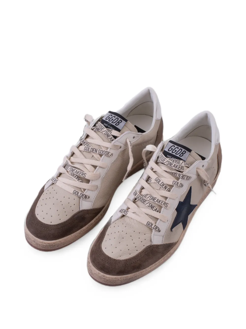 Golden Goose Ball Star-patch sneakers Grijs