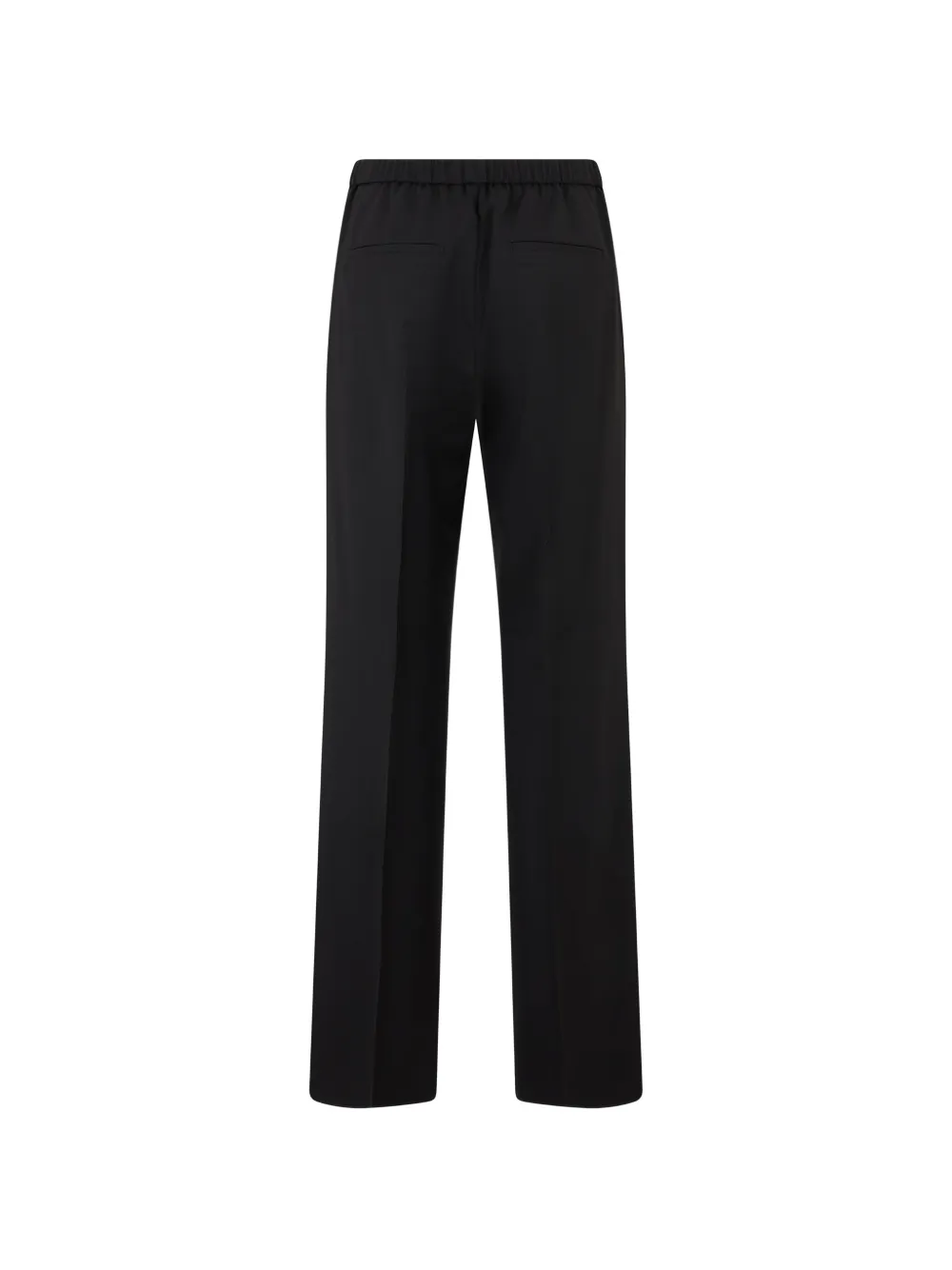 Peserico Broek met elastische taille Zwart