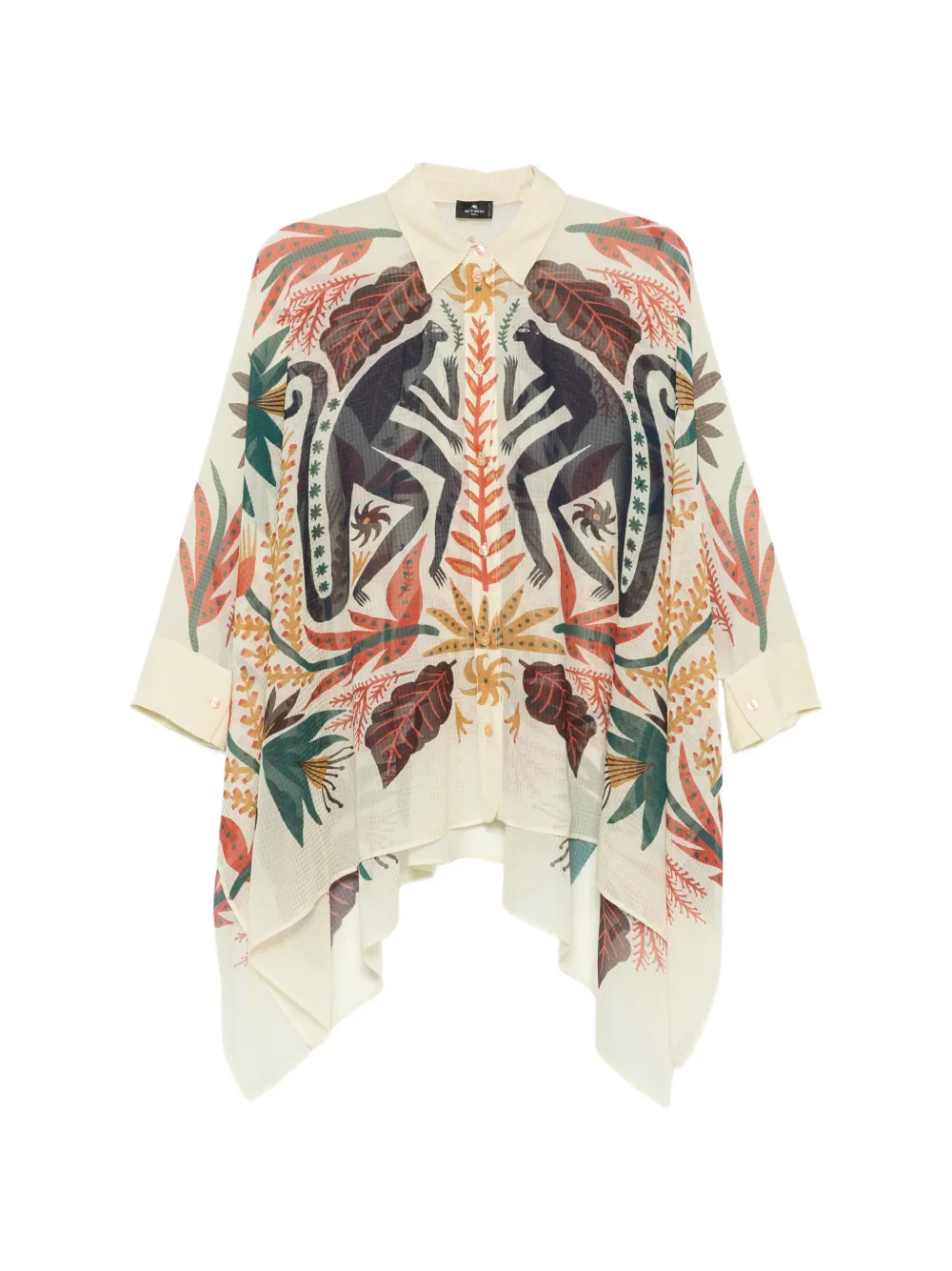 ETRO printed shirt - Neutrals