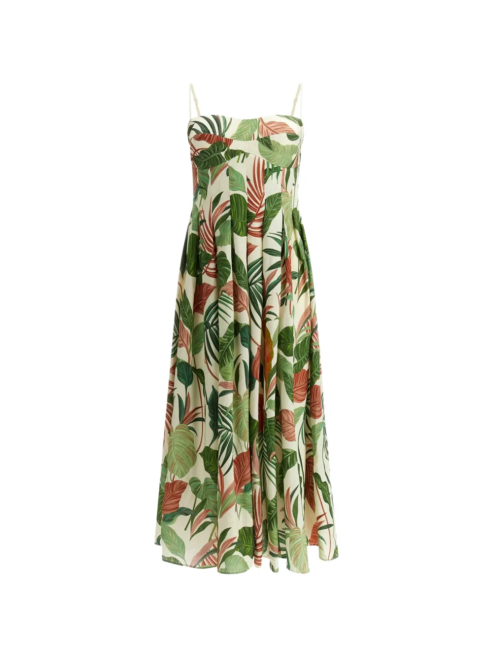 GUESS USA floral-print maxi dress - Nude