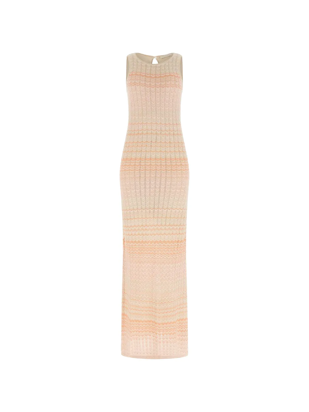 GUESS USA Langes Strickkleid - Nude