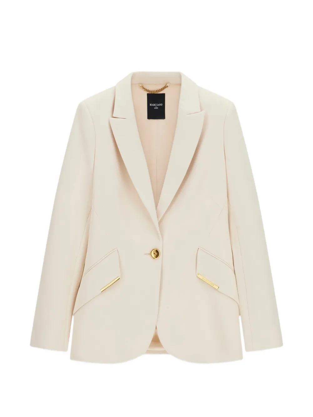 GUESS USA Marciano single breasted blazer - Neutrals