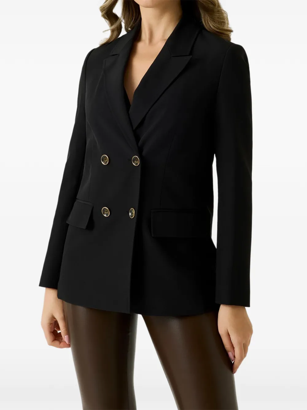 GUESS USA Nausica double-breast blazer - Schwarz