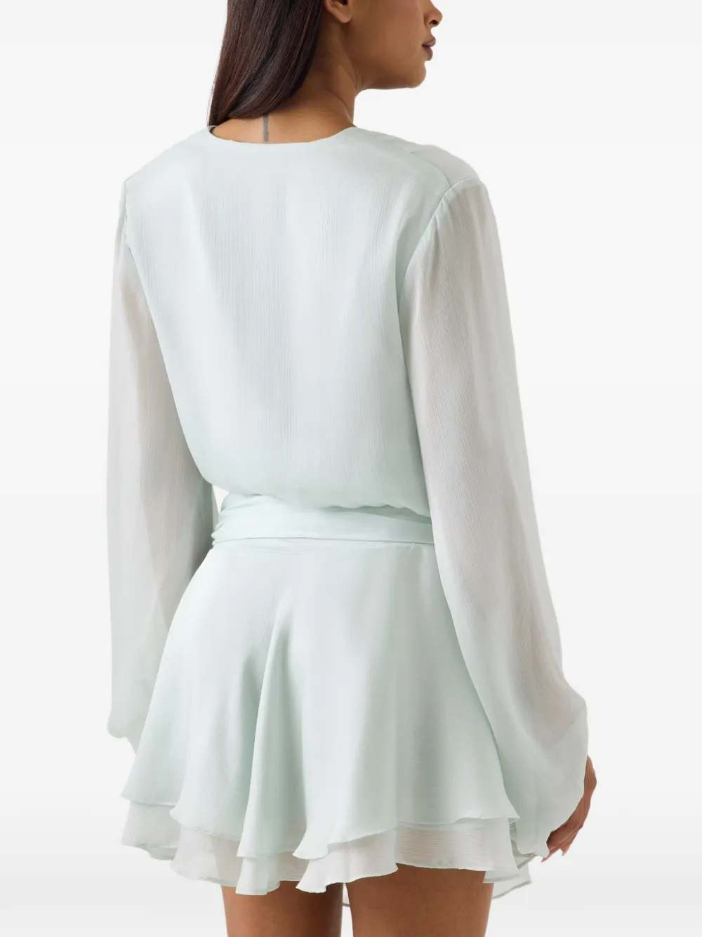 GUESS USA flared mini dress Groen