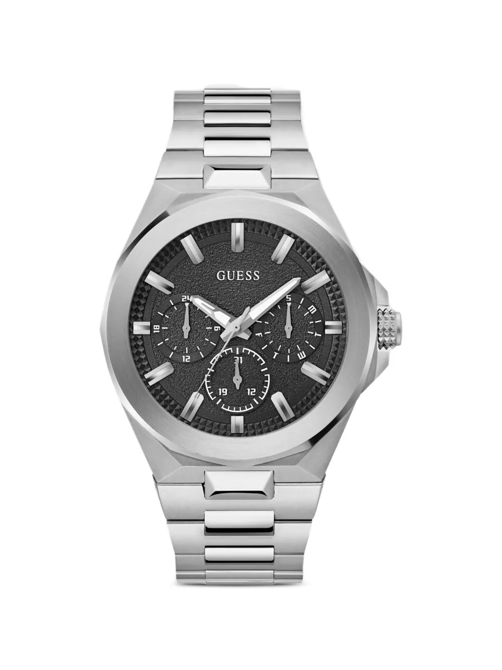 GUESS USA Chamfer 44mm watch - Grau