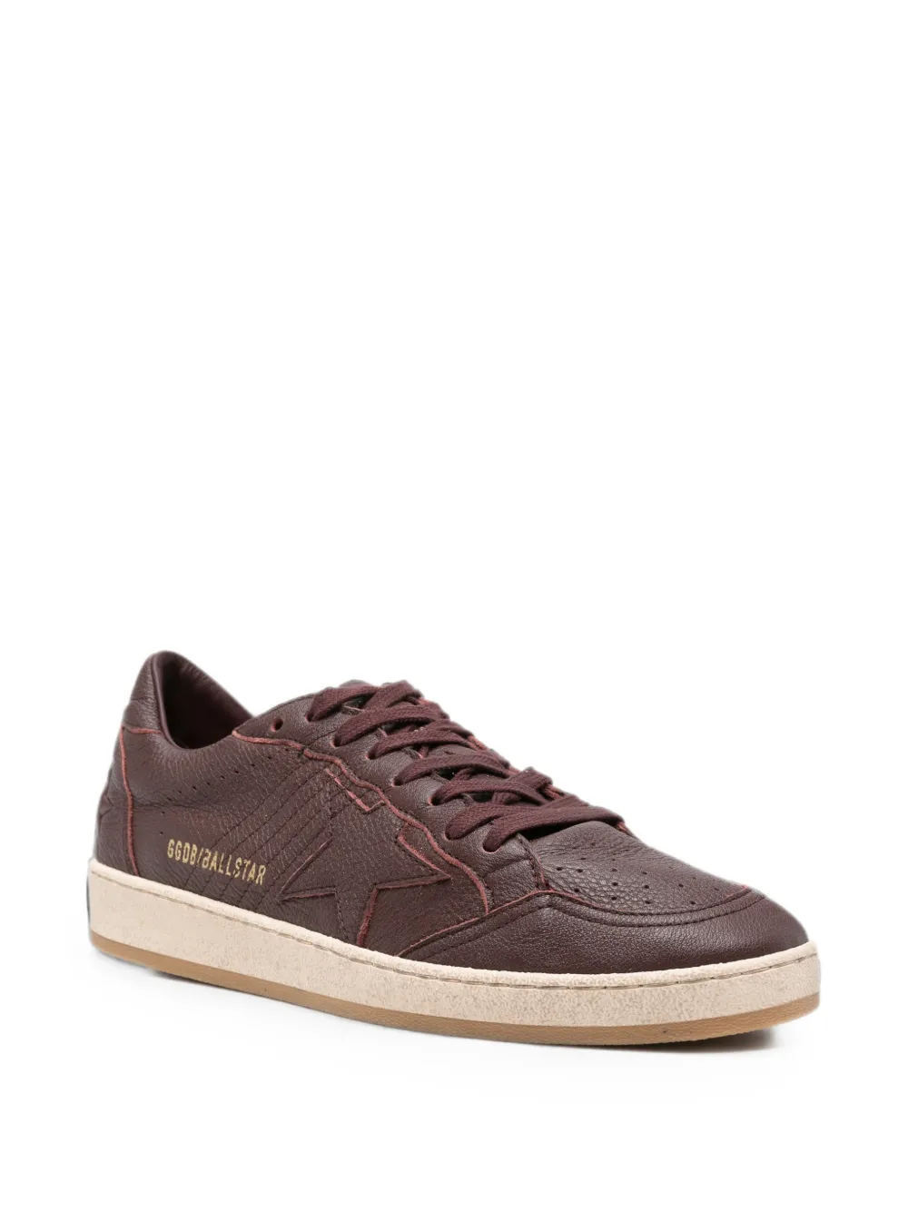 Golden Goose Ball Star-patch sneakers Rood