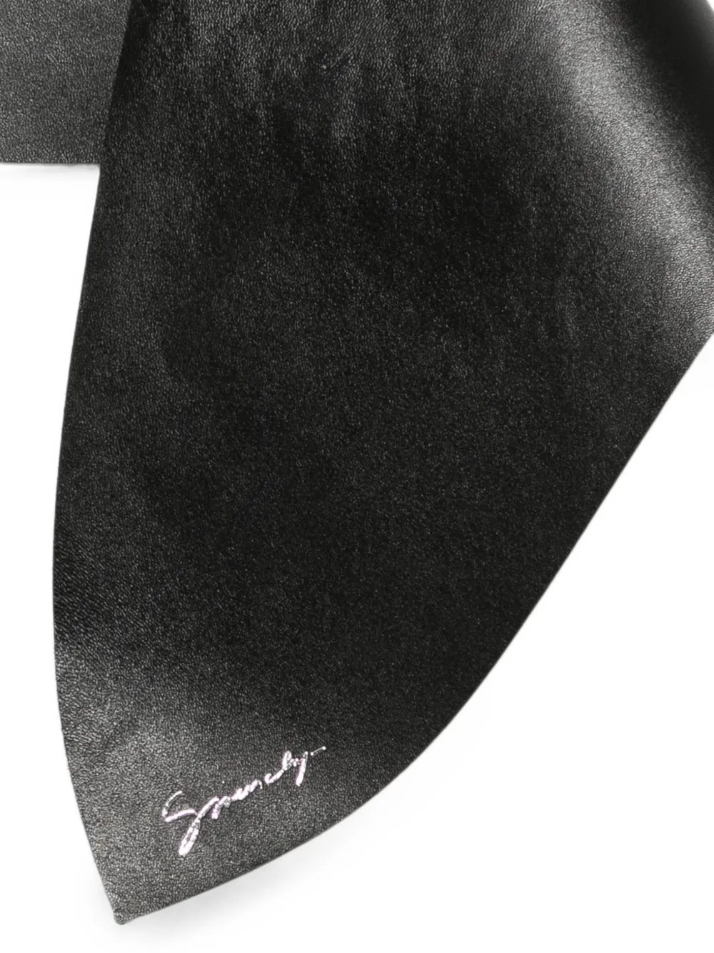 Givenchy Leren sjaal Zwart