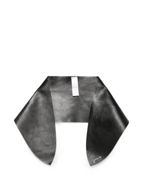 Givenchy logo-print leather scarf
