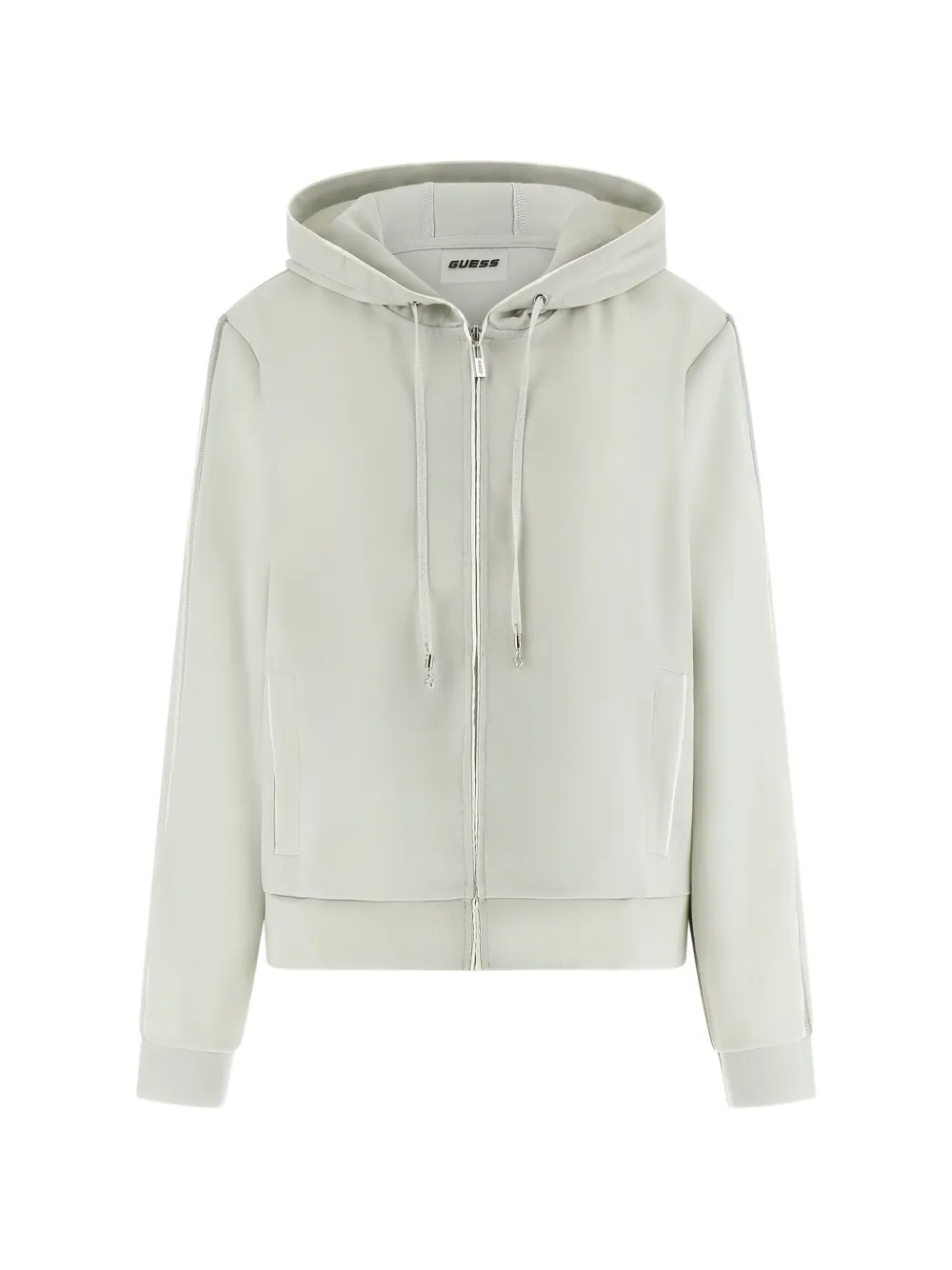 GUESS USA Circe full-zip hoodie grey Beige