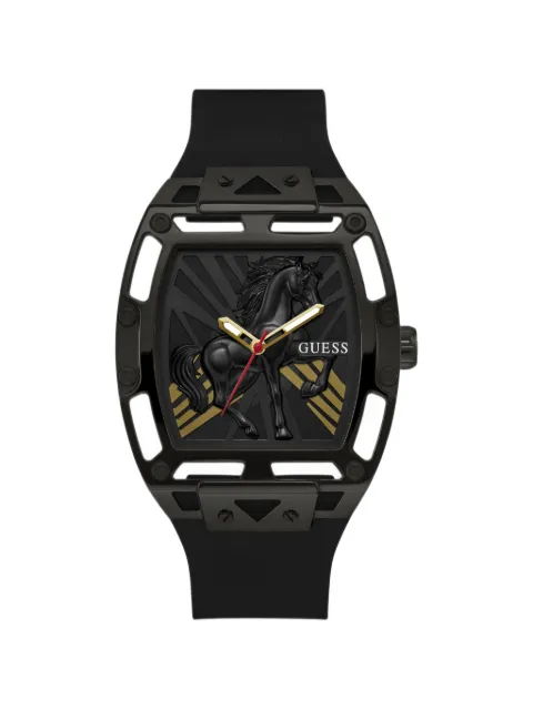 GUESS USA Venix limited-edition Lunar New Year black analog watch