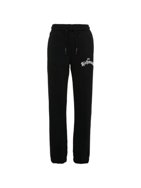 John Richmond Junior logo-embroidered track pants