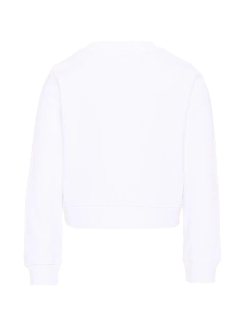 John Richmond Junior Hoodie verfraaid met kristallen Wit