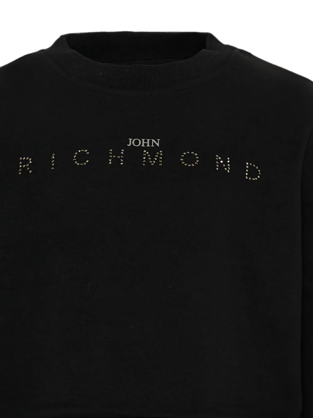 John Richmond Junior Sweater met logo Zwart