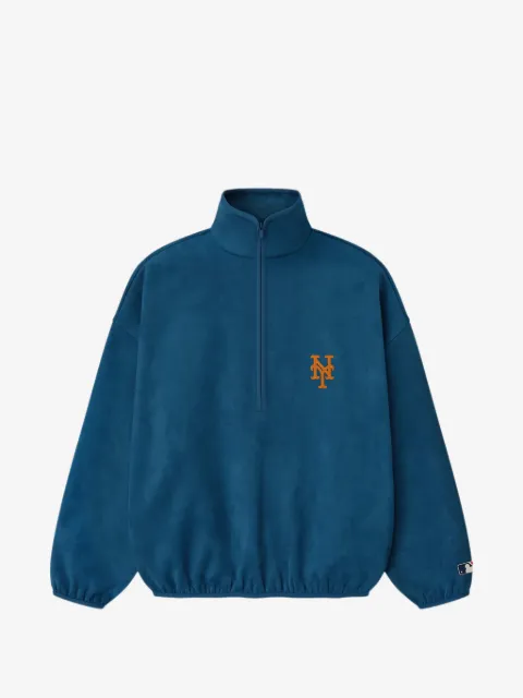 FEAR OF GOD ESSENTIALS Mets half-zip sweater