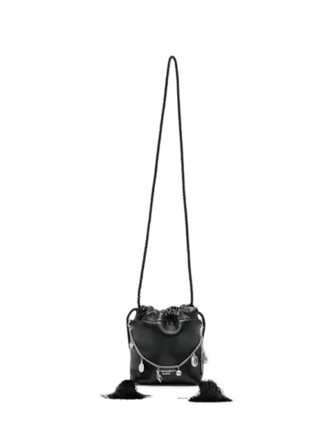Ann Demeulemeester bolso bombonera Zoi pequeño con borlas y charm