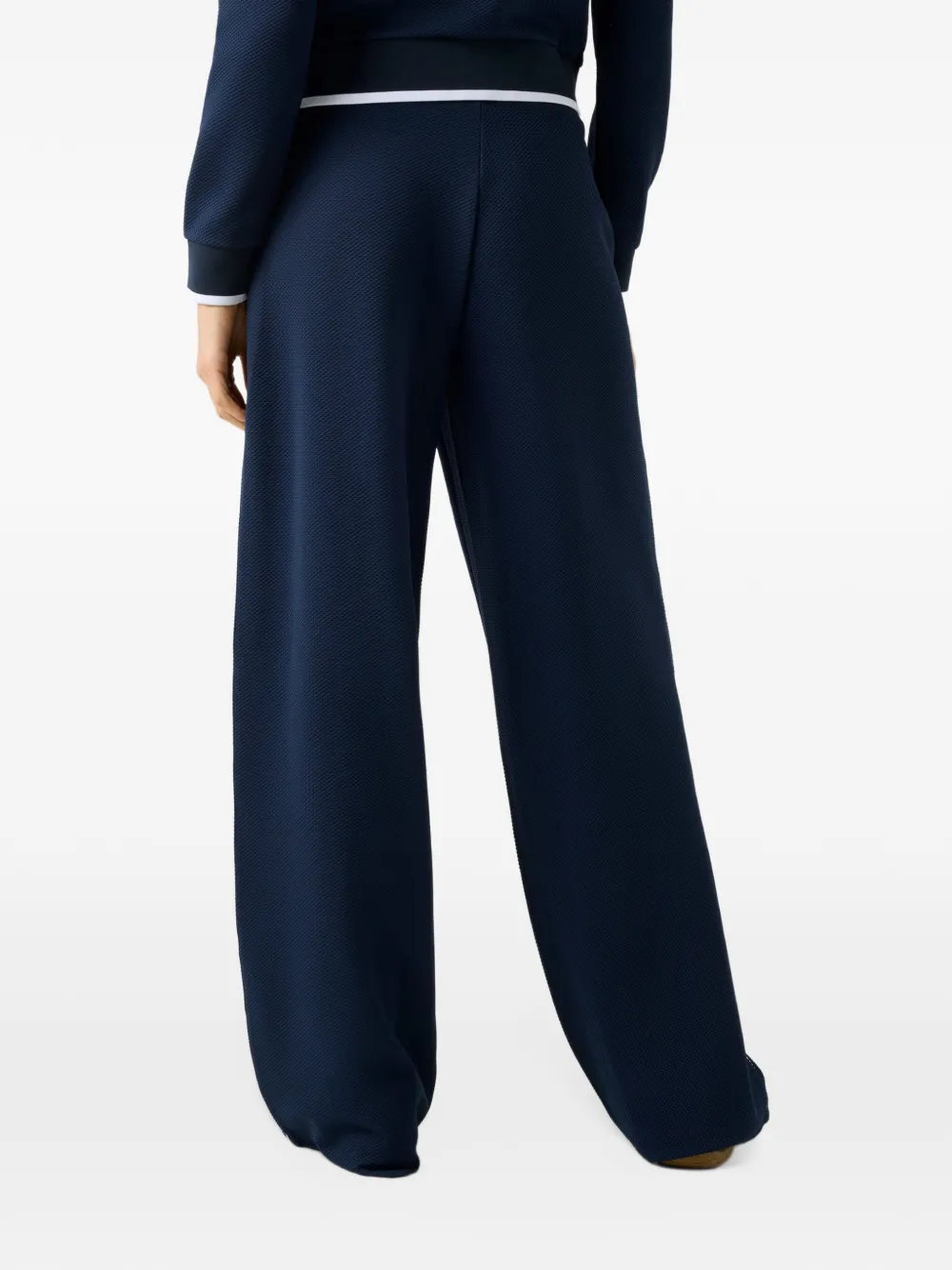 GUESS USA Sarah pique pants-blue Blauw