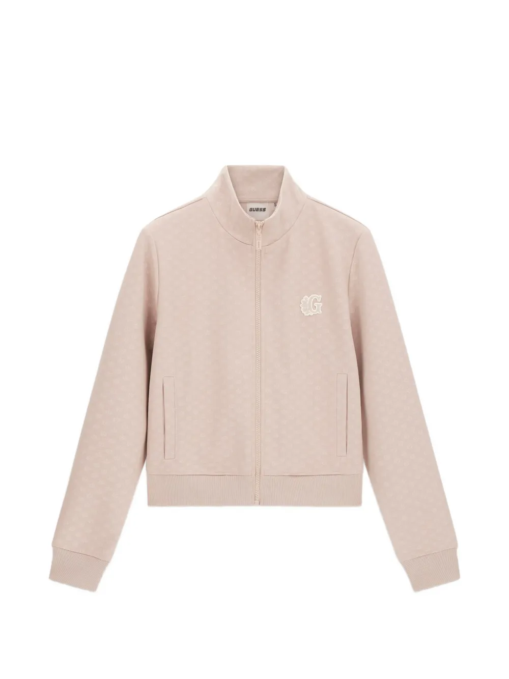 GUESS USA full-zip sweatshirt Roze