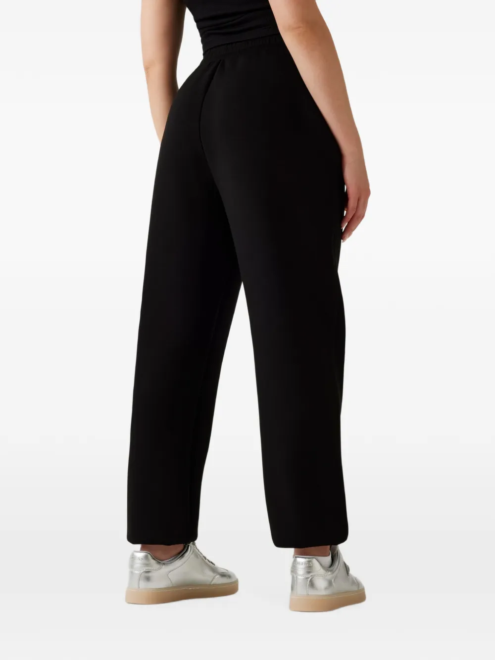 GUESS USA rhinestone logo joggers Zwart