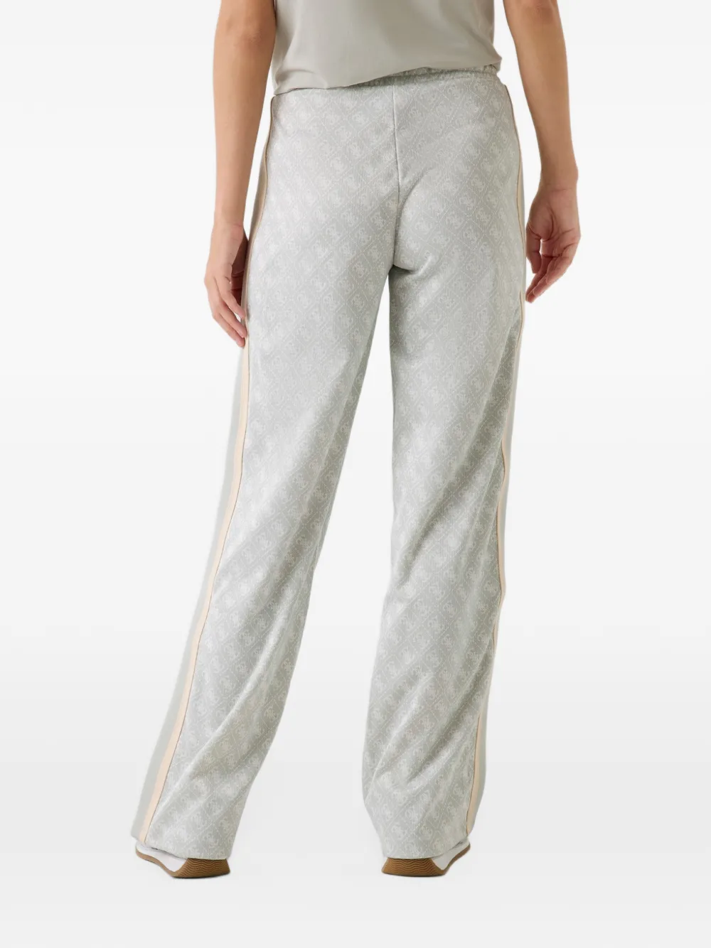 GUESS USA 4G logo sweatpants Grijs