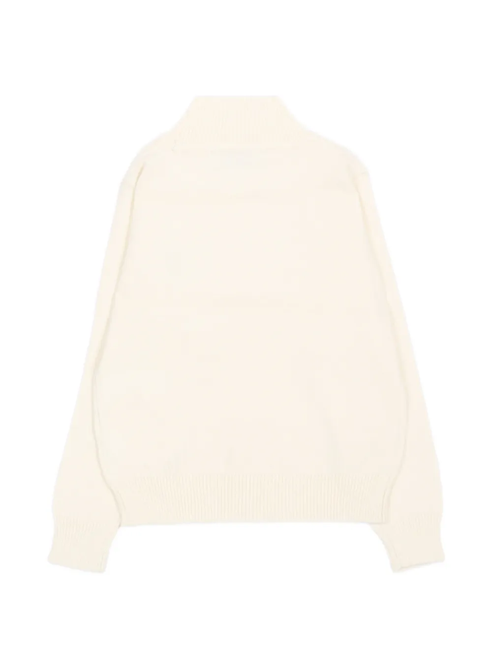 TRUSSARDI JUNIOR Trui met geborduurd logo Beige