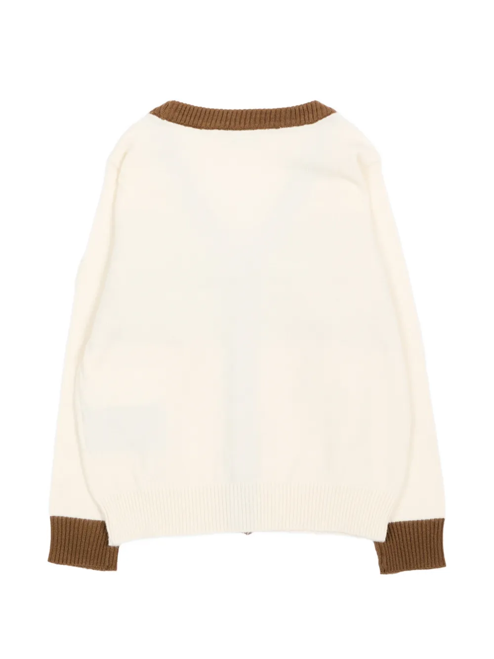TRUSSARDI JUNIOR Vest met colourblocking Beige