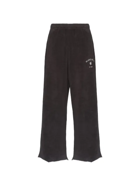 MM6 Maison Margiela 브러시드 플리스 코튼 스웨트팬츠
