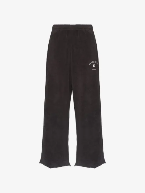MM6 Maison Margiela brushed fleece cotton sweatpants