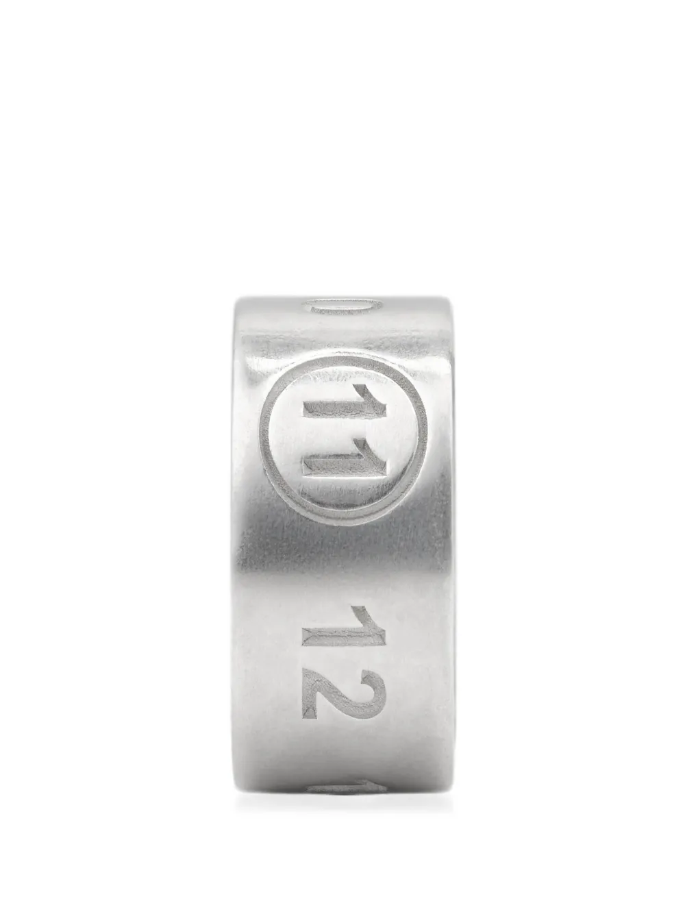Maison Margiela Numeric ear cuff - Argento