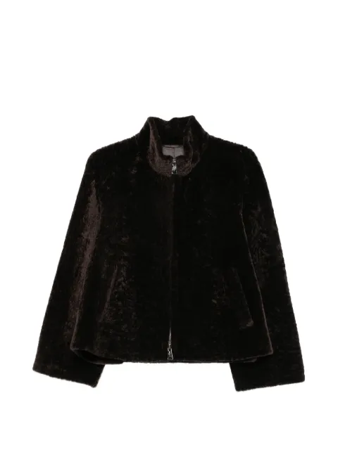 Manzoni 24 zip-up shearling jacket