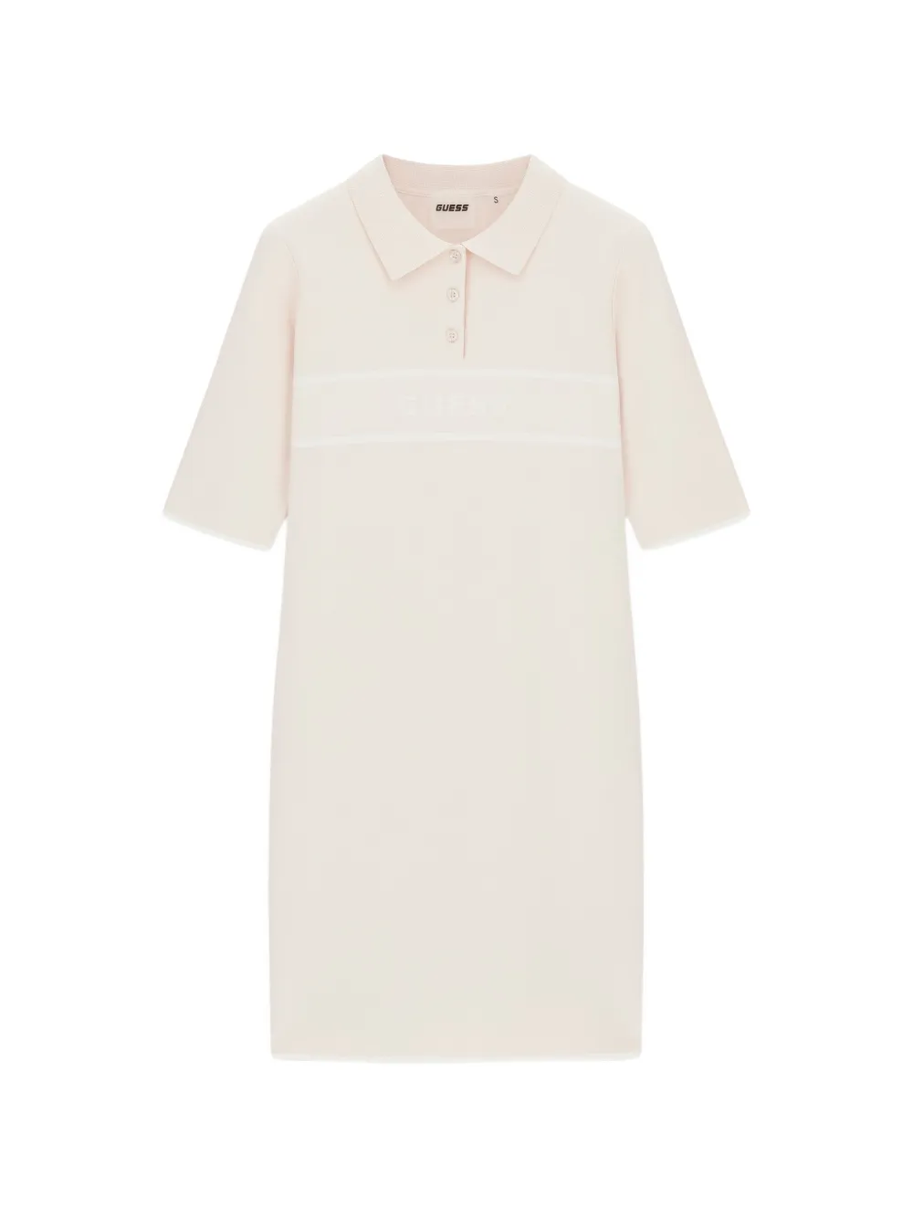 Guess Usa Polo Mini Jumper Dress In Neutral