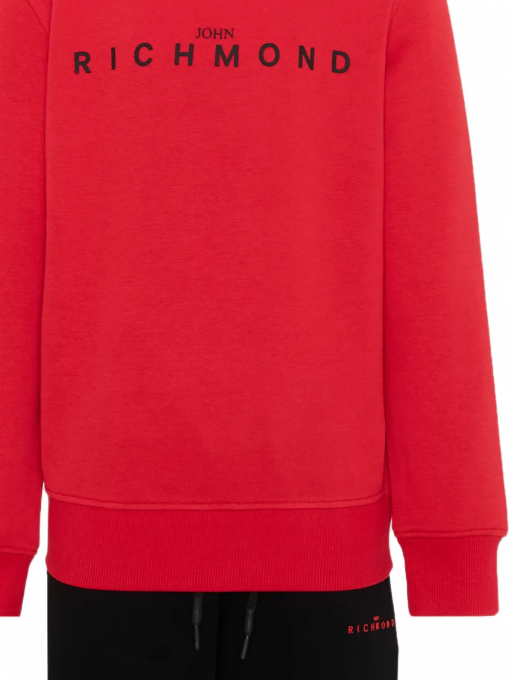 John Richmond Junior Trainingspak met logoprint Rood