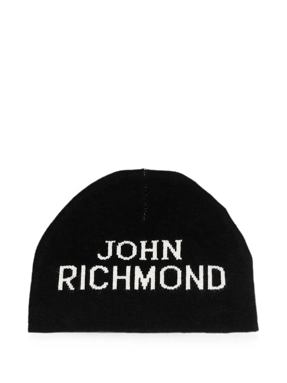 John Richmond Junior Muts met logo-intarsia Zwart