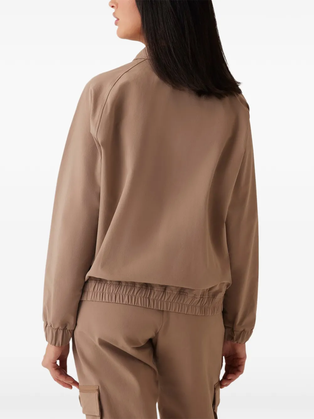 GUESS USA Chris zip-up jacket Beige