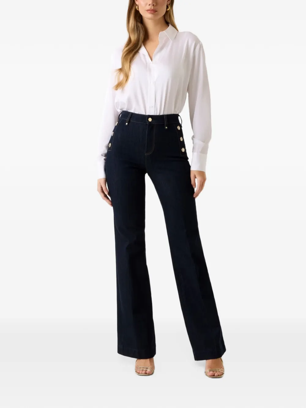 GUESS USA New Faye chino jeans Blauw