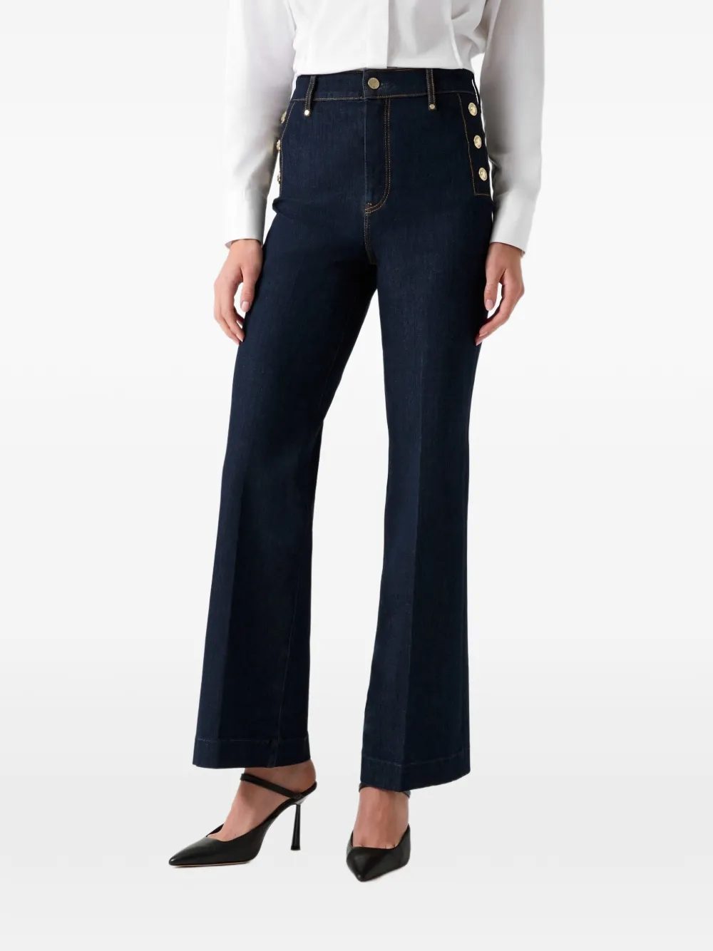 GUESS USA New Faye chino jeans Blauw