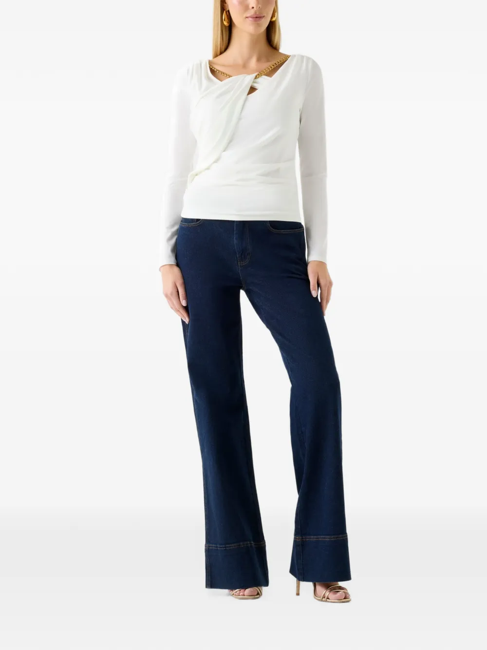 MARCIANO by GUESS draped top Wit