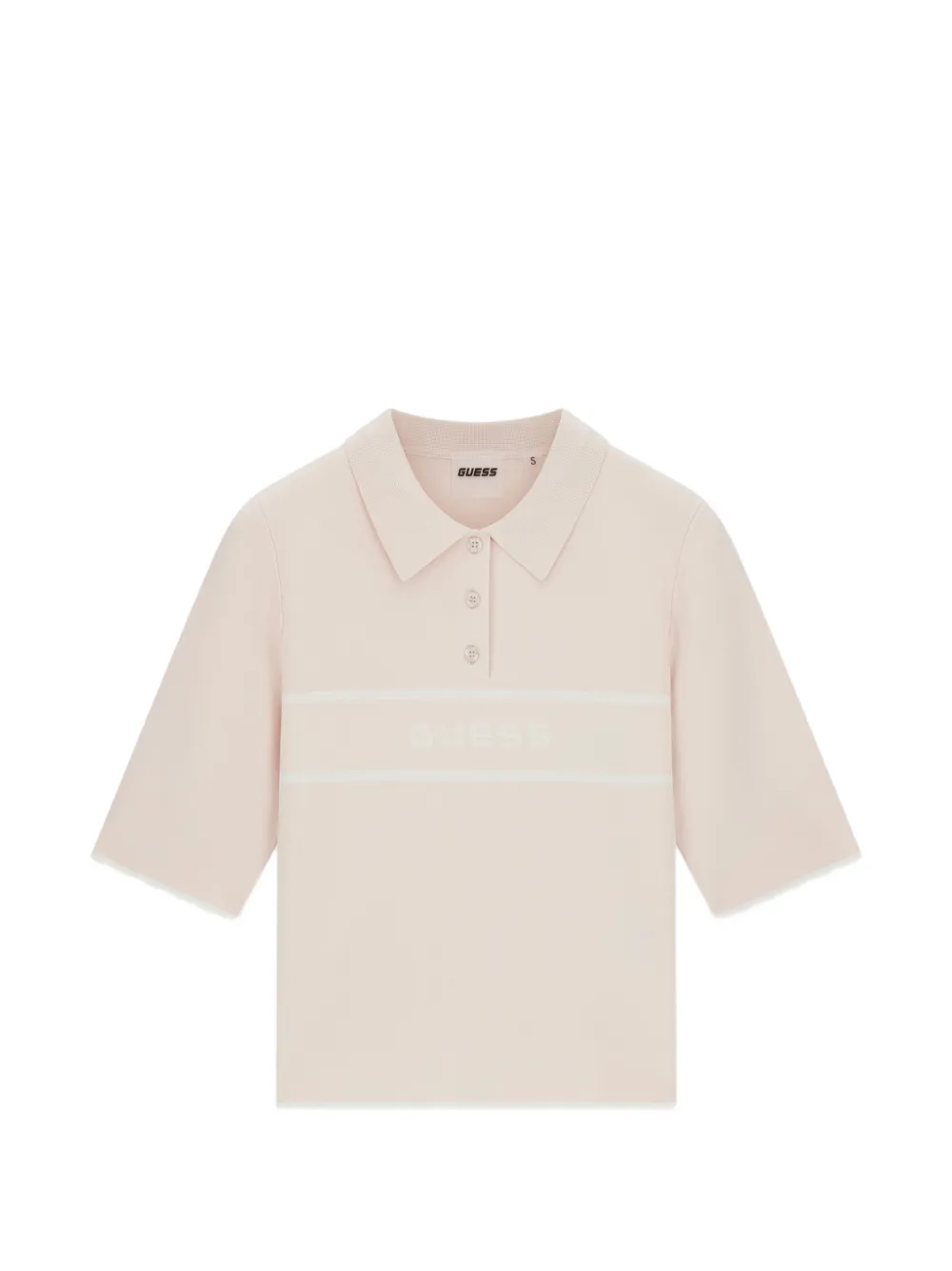 GUESS USA Poloshirt mit Logo - Nude