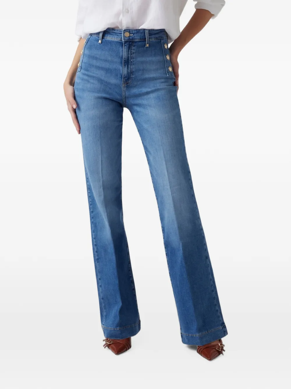 GUESS USA New Faye chino jeans - Blau